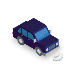 3D Car Icon-1