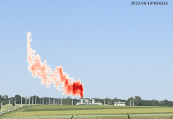 HySpex's SWIR Methane Plume Image